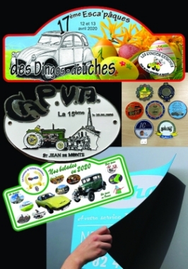 Plaques rallye - Supports plaque d'immatriculation & Accessoires