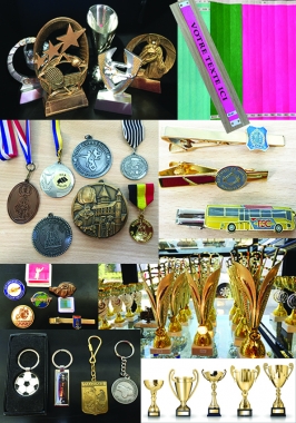 Coupes - Médailles - Trophées - Accessoires